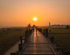 גשר עץ ארמפורה U bein Bridge תמונות