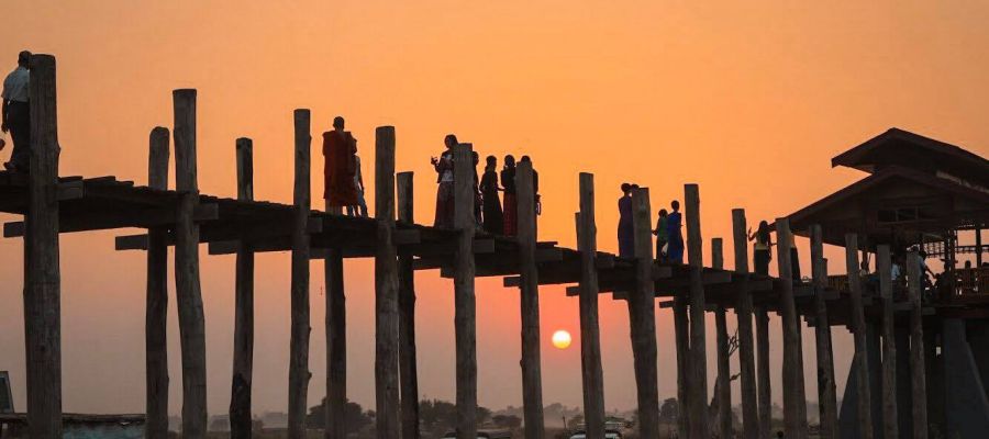 גשר עץ ארמפורה U bein Bridge